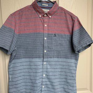 Penuin Men's fitted short sleeve Sz L